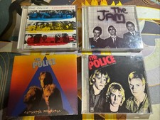 post punk cd Bundle/The Police (3 Albums)/The Jam (1 Album) picture