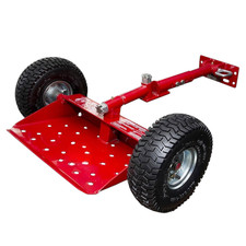 Jungle Jim's Jungle Wheels Lawn Mower Sulky Red, Stand-On, 10-Inch Wheels JW RED picture