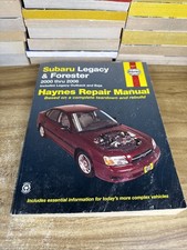 89101 Haynes Manuals Repair Manual for Subaru Legacy Outback Forester Baja picture
