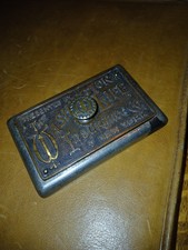 Washington Life Insurance Co Vintage Bronze Ink Stamp/Paperweight picture
