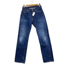 Full Count 0105 Loose Straight Jeans Indigo Selvedge Denim Waist 29in Mens picture