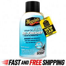Meguiar's G16402 Whole Car Air Re-Fresher,Odor Eliminator Mist New Car Scent 2oz picture