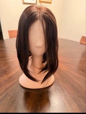 NYC Medical Wig  100% Real Human Hair Retail $1,600 New with Tags Selling $600 picture