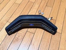 80-1986 FORD F150 F250 TRUCK BRONCO WOODGRAIN STEERING WHEEL CRUISE HORN PAD OEM picture