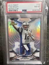 2015 Topps Finest - Tom Brady #140 Refractor picture