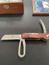 Authentic Models Captain’s PocketKnife Maritime Tool Blade Marlin Spike & Sheath picture