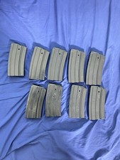 Lot of 9 Factory Ruger Mini-14 10-Round Magazines - Blued Steel OEM picture