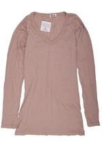LAMADE Long Sleeve Crew Neck Top In Blush  M 300693 picture