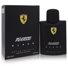 Ferrari Scuderia Black by Ferrari Eau De Toilette Spray 4.2 oz / e 125 ml picture