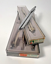 Vintage K&E Drafting Compass Set Lot 3 Instruments 55 3089 55 3125 KEUFFEL ESSER picture