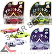 GREENLIGHT 2020001-02-03 1:64 3 CAR SET LOWRIDER MICHAEL HERALDA HOBBY EXCLUSIVE picture