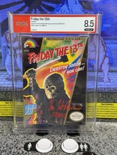 1989 NES Friday the 13th Kane Hodder Signed Auto PSA 8.5 A+ Sealed picture