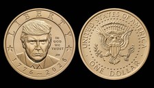 2026 P $1 TRUMP Presidential Semiquincentenial Dollar Dual Dated GEM BU 250th picture
