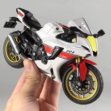1:12 Suzuki GS125 King Alloy Diecast-Vintage Retro Bike, Light-Featured Toy Gift picture