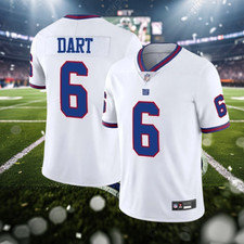 Jaxson #6 Dart Game Player YOUTH Stitched Jersey White Alternate picture