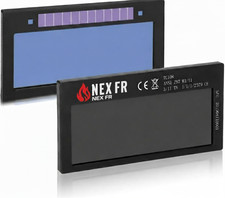 NEXFR Auto Darkening Welding Lens 2x4 X-Series, Adjustable X682 - Blue picture