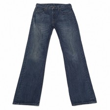 Levi’s 501XX Galindo Blue Jeans 32x32 00501-1589 Button Fly Made Mexico picture