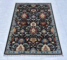Oushak Wool Area Rug 4'10