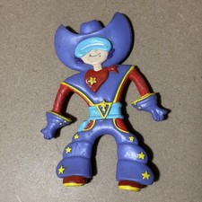 Vintage 1987 Avon Space Cowboy BILLY ROCKET Bendy Figure 4.5