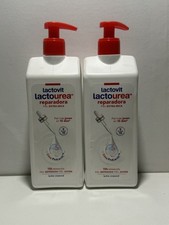 Lot of 2 Lactovit Lactourea Reparadora Body Lotion Extra Dry Skin 400ml picture
