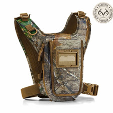 West Slope Terrain Camo Hands-Free Phone Chest Pack Harness 4L One Size picture