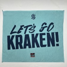 Seattle Kraken 2023 Let’s Go Kraken Rally Towel picture