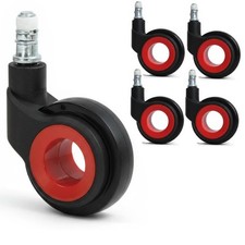 Hubless Office Chair Wheels, 5 Pack,60mm 750lb, picture