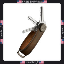 Orbitkey Crazy Horse Leather Key Organizer Holds Up to 7 Keys picture