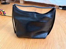 Versace  Black Leather  Bag Purse  MINT COND | never used/ bought in Japan picture