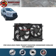For 2015-2024 Ford Transit Radiator Condenser Cooling Fan Assembly picture