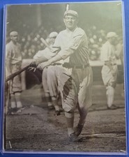 C. 1915 LARRY DOYLE NY Giants Type 1 Photo 8x10 MVP Batting Champ Vg picture