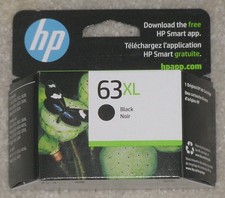 2024 Genuine OEM HP 63XL Black Ink Tank Print Cartridge F6U64AN Sealed Box picture