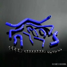 9Pcs Silicone Radiator Hose Fit For Honda Civic D15 D16 SOHC EG/EK 1992-2000 US picture