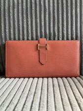 Hermes Bearn Leather Wallet-Palladium Hardware picture