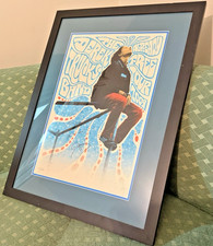Derek Trucks Band Already Free Tour 2009 Poster #139/900 Signed Framed 454L picture
