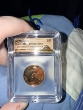 2026-D Declaration Independence Quarter Gold Plated ICG BU 1 of 2000 USA 250 picture