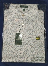 2026 Masters Peter Millar White CONCESSIONS POLO Golf Shirt  Mens M picture