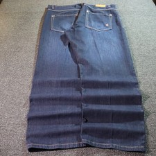 Rocawear Baggy Jeans Mens 41x33 Blue Denim Y2k Vintage Hip Hop Skater Retro picture