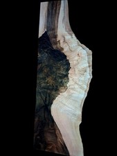 XL MIND BLOWING Birdseye MAPLE  BURL Wood Blank, Charcuterie Blank Spalted Maple picture