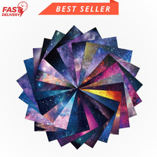 48 Sheets Galaxy Scrapbook Paper 12x12
