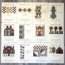 Thimbleberries Village Complete Set 12 Quilt Block Patterns BBB 901-912 Jensen picture