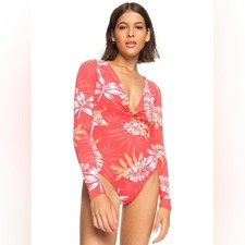 Roxy Twist Long Sleeve UPF 50 One-Piece Swimsuit picture