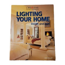 Vintage 90s Book LIGHTING HOME INSIDE OUT Light Fixture install, By Jane Cornell picture