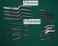 Kamiyama Micro Neuro Surgery Instruments Set 20 Pcs Neurosurgical Kit Stainless picture