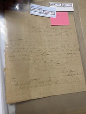 Civil War Confederate Cavalry Rare 1865 Letter Pass Alabama Forrest Document picture