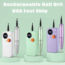 30000RPM Rechargeable Electric Nail Drill Manicure Machine For Nail Gel Remove picture