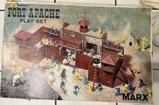 Marx Fort Apache 3681 Vintage PlaysetBox Impressive Example Completeness Unknown picture