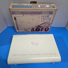 Vintage Dazey Natural Wonder Soft Bonnet Hairdryer Slim Portable HD-31  WORKS GD picture