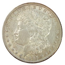 1887-S Morgan Silver Dollar (AU Details) picture