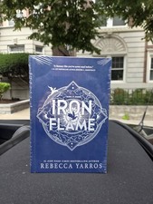 BRAND NEW 9/25/26 SGA Rebecca Yarros Iron Flame Red Sox Special Edition Sealed picture